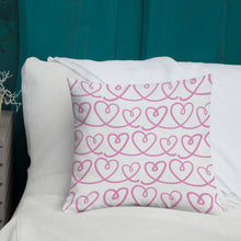 Load image into Gallery viewer, HEARTS Premium Pillow
