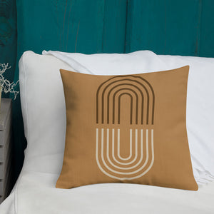 Metro Modern Cognac Pillow