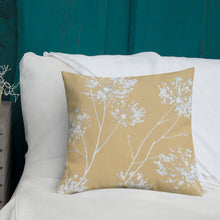 Load image into Gallery viewer, COASTAL Sand Floral Pillow
