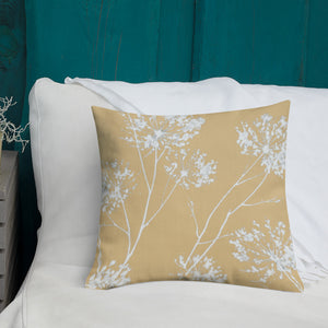 COASTAL Sand Floral Pillow