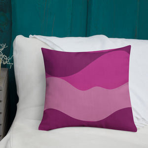 Modern Magenta Pillow