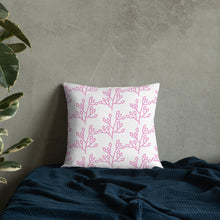 Load image into Gallery viewer, Festive Coral Pillow
