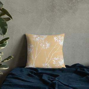 COASTAL Sand Floral Pillow