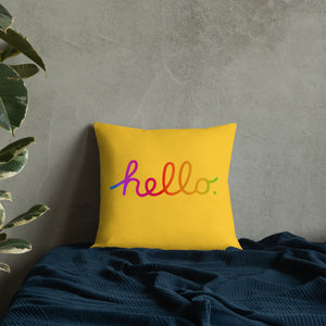 Hello Pillow