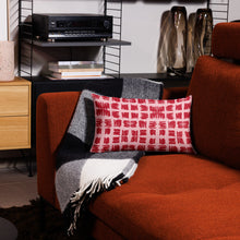 Load image into Gallery viewer, Love Letters Red Print Pillow

