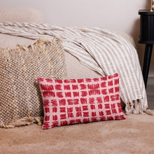 Load image into Gallery viewer, Love Letters Red Print Pillow
