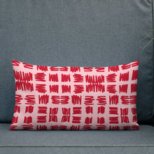 Load image into Gallery viewer, Love Letters Red Print Pillow

