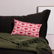 Load image into Gallery viewer, Love Letters Red Print Pillow
