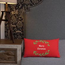 Load image into Gallery viewer, MERRY CHRISTMAS Premium Pillow
