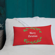 Load image into Gallery viewer, MERRY CHRISTMAS Premium Pillow
