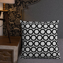 Load image into Gallery viewer, MODERN BLACK Premium Pillow
