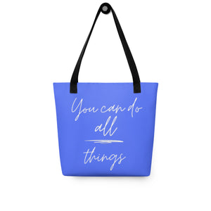 YOU CAN DO ALL THINGS Tote bag