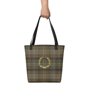 ROYAL TOAST TARTAN PLAID Tote bag