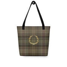 Load image into Gallery viewer, ROYAL TOAST TARTAN PLAID Tote bag
