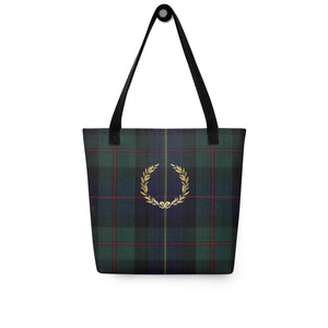 ROYAL NAVY TARTAN PLAID Tote bag