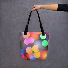 Load image into Gallery viewer, BRIGHT LIGHTS Tote bag
