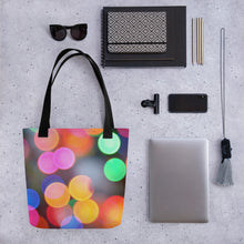 Load image into Gallery viewer, BRIGHT LIGHTS Tote bag
