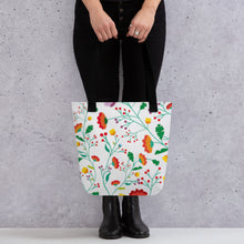 Load image into Gallery viewer, FIELD OF FLOWERS Tote bag
