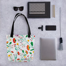 Load image into Gallery viewer, FIELD OF FLOWERS Tote bag
