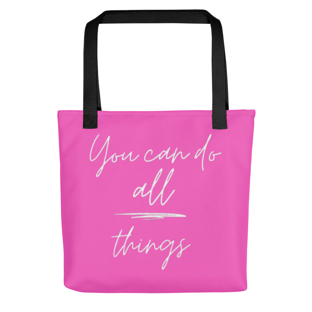 YOU CAN DO ALL THINGS Tote bag