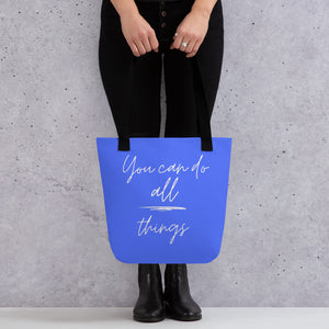 YOU CAN DO ALL THINGS Tote bag