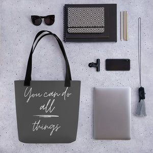 YOU CAN DO ALL THINGS Tote bag