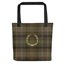 Load image into Gallery viewer, ROYAL TOAST TARTAN PLAID Tote bag
