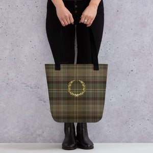 ROYAL TOAST TARTAN PLAID Tote bag