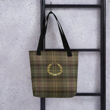 Load image into Gallery viewer, ROYAL TOAST TARTAN PLAID Tote bag
