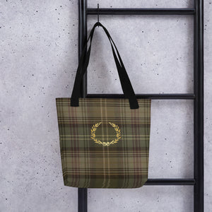 ROYAL TOAST TARTAN PLAID Tote bag