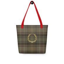 Load image into Gallery viewer, ROYAL TOAST TARTAN PLAID Tote bag
