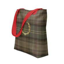 Load image into Gallery viewer, ROYAL TOAST TARTAN PLAID Tote bag
