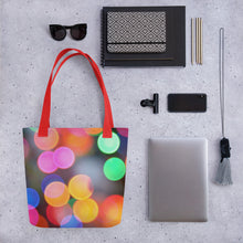 Load image into Gallery viewer, BRIGHT LIGHTS Tote bag
