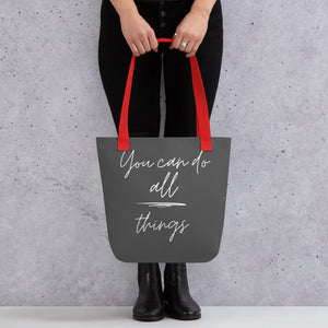 YOU CAN DO ALL THINGS Tote bag