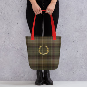 ROYAL TOAST TARTAN PLAID Tote bag