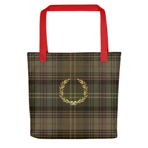 ROYAL TOAST TARTAN PLAID Tote bag