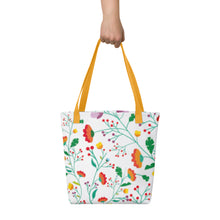 Load image into Gallery viewer, FIELD OF FLOWERS Tote bag
