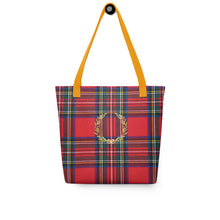 Load image into Gallery viewer, RED PLAID Tote bag
