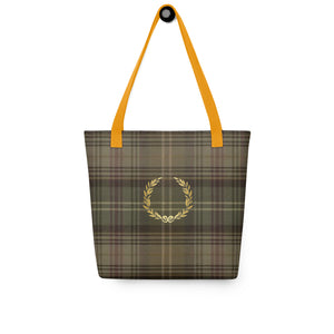 ROYAL TOAST TARTAN PLAID Tote bag