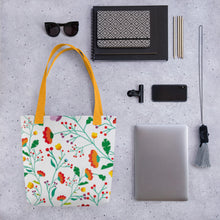 Load image into Gallery viewer, FIELD OF FLOWERS Tote bag
