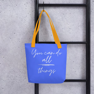 YOU CAN DO ALL THINGS Tote bag