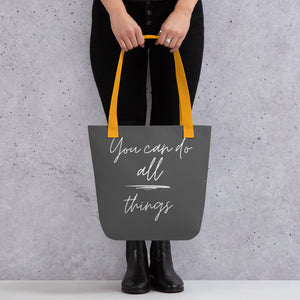 YOU CAN DO ALL THINGS Tote bag