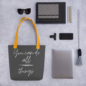 YOU CAN DO ALL THINGS Tote bag