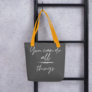 YOU CAN DO ALL THINGS Tote bag