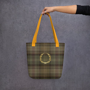 ROYAL TOAST TARTAN PLAID Tote bag