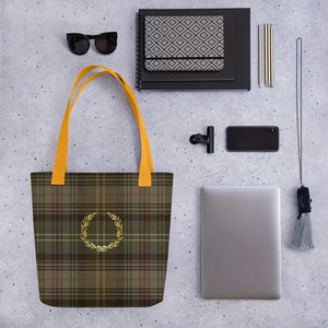 ROYAL TOAST TARTAN PLAID Tote bag