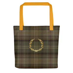 ROYAL TOAST TARTAN PLAID Tote bag