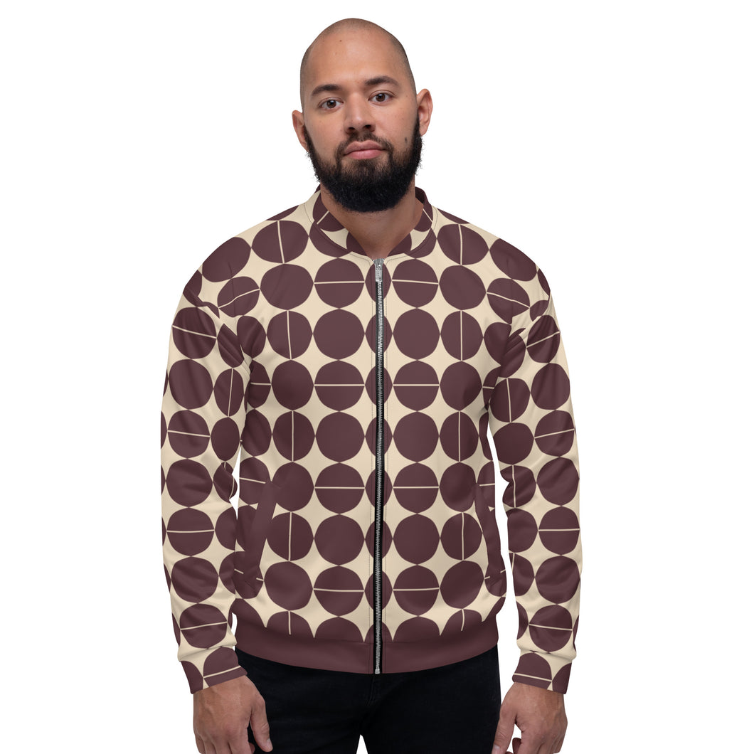 MOCHA Unisex Bomber Jacket