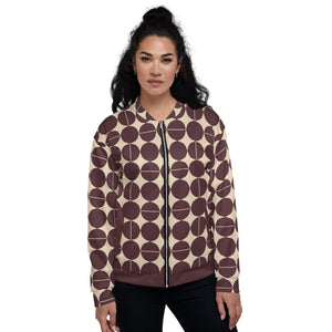 MOCHA Unisex Bomber Jacket