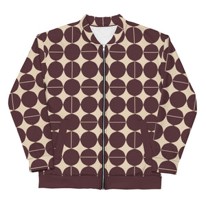 MOCHA Unisex Bomber Jacket